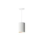 ET2 Lighting E25052-CHK Souffle 1-Light 7W Chaulk White Pendant
