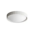 ET2 Lighting Souffle E25058-CHK 1-Light 30W Chaulk White LED Semi Flush Mount