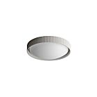 ET2 Lighting Souffle E25058-CHK 1-Light 30W Chaulk White LED Semi Flush Mount