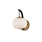 ET2 Lighting Soji E25062-92BKGLD 1-Light Black/Gold 4W LED Wall Sconce