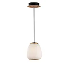 ET2 Lighting E25063-92BKGLD Soji 2-Lights 8W Black/Gold Pendant