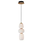 ET2 Lighting E25067-92BKGLD Soji 1-Light 20W Black/Gold Pendant