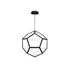 ET2 Lighting E25104-BK Penta 1-Light 62W Black Pendant