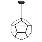 ET2 Lighting E25106-BK Penta 1-Light 85W Black Pendant