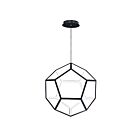 ET2 Lighting E25106-BK Penta 1-Light 85W Black Pendant
