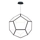ET2 Lighting E25108-BK Penta 1-Light 108W Black Pendant
