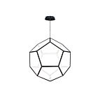 ET2 Lighting E25108-BK Penta 1-Light 108W Black Pendant