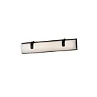 ET2 Lighting Clutch E25133-92BK 2-Lights Black Vanity Light