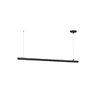 ET2 Lighting E26004-90BK Continuum 1-Light 34W Black Pendant