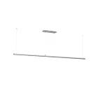 ET2 Lighting E26008-90SA Continuum 1-Light 68W Satin Aluminum Pendant