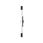 ET2 Lighting E30094-01BK 40W Black LED Outdoor Wall Sconce