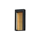 ET2 Lighting Alcove E30104-BKGLD 24W Outdoor Wall Mount