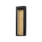 ET2 Lighting Alcove E30106-BKGLD 36W Outdoor Wall Mount