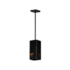 ET2 Lighting E30119-BK Rampart 2-Lights 12W Black Pendant