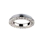 ET2 Lighting Charm E30560-20PC 1-Light Polished Chrome 18.5W LED Wall Sconce