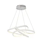 ET2 Lighting E30644-MW Twisted 1-Light 52W Matte White Pendant