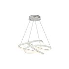 ET2 Lighting E30644-MW Twisted 1-Light 52W Matte White Pendant