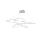 ET2 Lighting E30647-MW Twisted 1-Light 66W Matte White Pendant