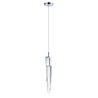 ET2 Lighting E31241-20PC Quartz 1-Light 6W Polished Chrome Pendant