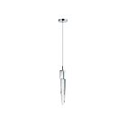 ET2 Lighting E31241-20PC Quartz 1-Light 6W Polished Chrome Pendant