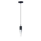 ET2 Lighting E31242-20BK Quartz 1-Light 6W Black Pendant
