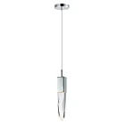 ET2 Lighting E31242-20PC Quartz 1-Light 6W Polished Chrome Pendant