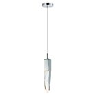ET2 Lighting E31242-20PC Quartz 1-Light 6W Polished Chrome Pendant