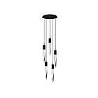 ET2 Lighting E31244-20BK Quartz 5-Lights 30W Black Pendant