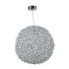 ET2 Lighting E32576-PC Dazed 25-Lights 30W Polished Chrome Pendant