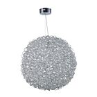 ET2 Lighting E32576-PC Dazed 25-Lights 30W Polished Chrome Pendant