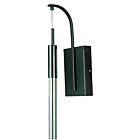 ET2 Lighting Scepter E32770-91BC 1-Light Black Chrome 7.5W LED Wall Sconce