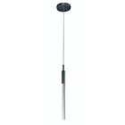 ET2 Lighting E32771-91BC Scepter 1-Light 7.5W Black Chrome Pendant