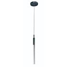 ET2 Lighting E32771-91BC Scepter 1-Light 7.5W Black Chrome Pendant