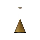 ET2 Lighting E34501-AB Pitch 1-Light 9W Antique Brass Pendant