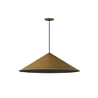 ET2 Lighting E34503-AB Pitch 1-Light 12W Antique Brass Pendant