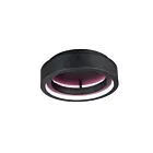ET2 Lighting iCorona WiZ E35100-BK 36W Black LED Semi Flush Mount