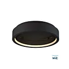 ET2 Lighting iCorona WiZ E35101-BK 36W Black LED Flush Mount