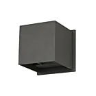 ET2 Lighting Alumilux Cube E41308-BZ 6W Bronze LED Outdoor Wall Sconce