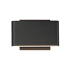 ET2 Lighting Alumilux Spartan E41310-BK 10W Black LED Outdoor Wall Sconce