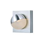 ET2 Lighting Alumilux Majik E41326-SA 1-Light Satin Aluminum 4W LED Wall Sconce