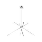 ET2 Lighting E41443-SA Alumilux Aster 4-Lights 23W Satin Aluminum Pendant