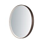 ET2 Lighting E42016-90BRZ 22W Round LED Mirror