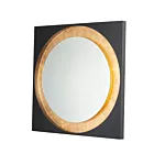 ET2 Lighting Floating E42040-GLBK 28W Square LED Mirror