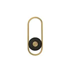 ET2 Lighting Gravity E42104-BKGLD 13W Outdoor Wall Mount