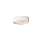 ET2 Lighting Echo E51012-WT 1-Light 25W White LED Semi Flush Mount
