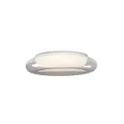 ET2 Lighting Bubble E51022-10WT 1-Light 24W White LED Semi Flush Mount