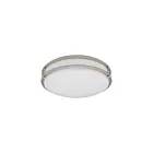 Etlin Daniels CMM316D-251BNPS4D 1-Light Brushed Nickel Flush Mount Light