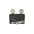 Etlin Daniels ER3140D-BLM-A13CP-BB-10RC 2-Heads 140W Black LED Emergency Light