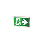 Etlin Daniels EX300WHM-U24D-GU 2-3W White LED Running Man Exit Sign Light