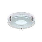 Eurofase Lighting 19185-57 White 6" Round Float Glass Trim